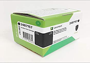 【中古】【インポート品・未当て嵌める】Lexmark 24B7157 C2240 XC2235 Toner Cartridge (Black) インチ Retail Packaging