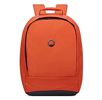 【中古】【インポート品・未当て嵌める】DELSEY 光の都市 セキュリティバンノートパソコン用うしろ側容器に並べる オレンジ色 15.6in 衣袂