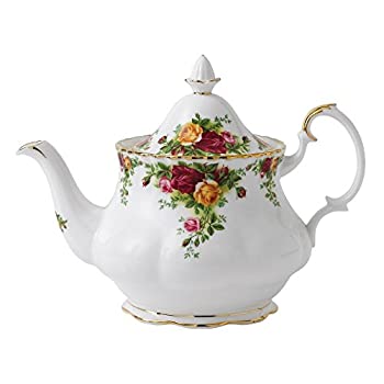 【中古】【輸入品・未使用】Royal Albert Old Country Roses Th?i?re 1.25L