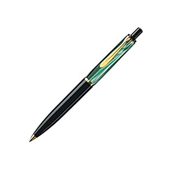 【中古】【インポート品・未当て嵌める】Pelikan Souver?n K200 ボールペン 緑であること大理石 各1本 (996694) 中字