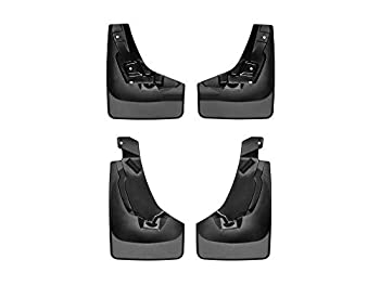 【中古】【輸入品・未使用】WeatherTech カスタムマッドフラップ RAV4 / RAV4ハイブリッド用 - フロント&リアセット ブラック (110105-120105)|スカイマーケットプラス