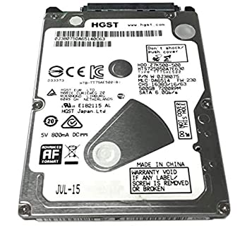 【中古】【輸入品・未使用】HGST Travelstar Z7K500 500GB SATA 32MB