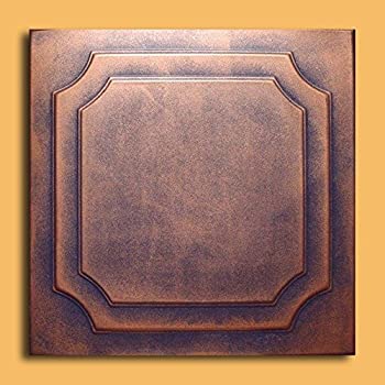 【中古】【輸入品・未使用】アンティーク天井Inc???ヤルタ銅グラファイト???Styrofoam天井タイル(パッケージ10のタイル)|スカイマーケットプラス