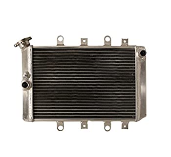 【中古】【輸入品・未使用】OPL HPR1001 アルミニウムラジエーター ヤマハグリズリー550、700 FI EPS 4WD用