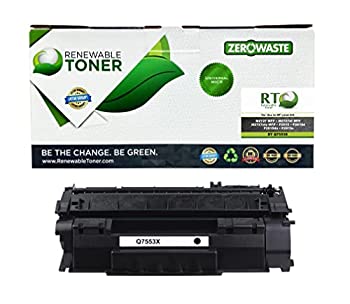 【中古】【インポート品・未当て嵌める】Renewable Toner MICR 大静電容量トナーカートリッジ 取り替えっこ用 HP Troy 02-81213-001 Q7553X 53X Laserjet P2015 M2727 MFP用