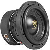 【中古】【輸入品・未使用】Rockville W65K9D4 6.5インチ 1000W ピークカーオーディオサブウーファー デュアル4オーム サブ250W RMS CEA定格