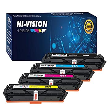 【中古】【インポート品・未当て嵌める】(BCYM フルセット、4個容器に並べる) HI-VISION HI-YIELDS?取り替えっこ054 054Hトナーカートリッジ取り替えっこ用 imageCLASS MF 642Cdw MF640C用