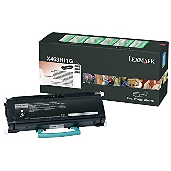 【中古】【インポート品・未当て嵌める】LEXMARK X46X 9K HY RET PROG TON BLK