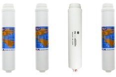 【中古】【輸入品・未使用】Omnipure Q5605 (2)Q5633 膜交換用堆積物カーボンフィルターカートリッジセット Purotwist 4000用36 GPD膜付き