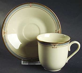 【中古】【インポート品・未当て嵌める】Lenox「MONTEREY」優勝杯\u0026ソーサーセット