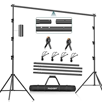 【中古】【インポート品・未当て嵌める】FUDESY フォトビデオスタジオ 10 x 10フート 高耐久 自然調整能力のあるな周囲の状況照明ランプ 第八芸術映画化用周囲の状況受け支える取り合わせ キャリーバッグ付き添い人 発条