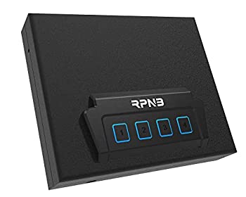 【中古】【インポート品・未当て嵌める】RPNB Portable Security Safe, Quick-Access Dual Firearm Safety Device with Quick Reliable Keypad Access スポーツ・アウトドア-その他
