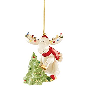 【中古】【輸入品・未使用】Lenox 2020 Marcel Decorates The Tree オーナメント 0.5ポンド マルチ|スカイマーケットプラス