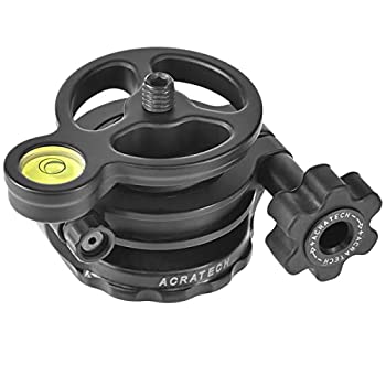 【中古】【輸入品・未使用】Acratech レベリングベース すべての標準3/8-16三脚ヘッドに適合|スカイマーケットプラス