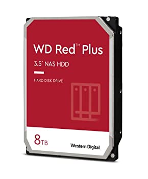 Western Digital 8TB WD Red Plus NAS 内蔵ハードドライブ HDD 5640