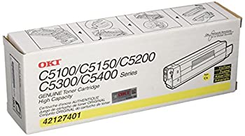 【中古】【輸入品・未使用】OKI - Yellow - original - toner cartridge - for C5100n, 5150n, 5200n, 5300dn, 5300n, 5400, 5400dn, 5400dtn, 5400n, 5400tn, 5510n MFP|スカイマーケットプラス