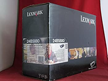 【中古】【インポート品・未当て嵌める】LEXMARK TS65X BLK PRINT CART EXTRA HIYLD RET PROG - 24B5880 by Lexmark by Lexmark