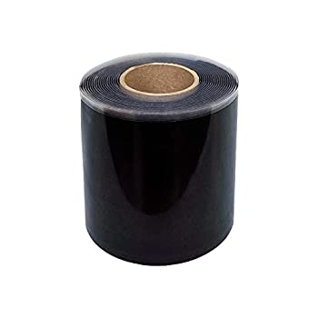 【中古】【輸入品・未使用】Anjon Manufacturing 6インチ x 25フィート ブラック EPDM シングルスティック 点滅テープ - 302682.025