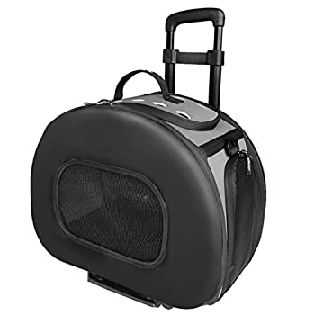 【中古】【インポート品・未当て嵌める】Tough-Shell Wheeled Collapsible Final Destination Pet Carrier ペット・ペットグッズ-その他
