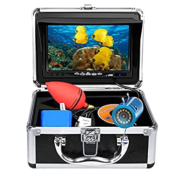 【中古】【輸入品・未使用】Underwater Fish Finder Anysunﾃつｮ Professional Fishing Video Camera with 7 TFT Color LCD Hd Monitor 700tvl CCD 15M Cable Length with Ca
