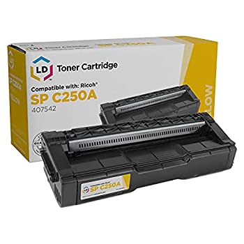【中古】【輸入品・未使用】LD Products 互換トナーカートリッジ リコー SP C250 407542 (イエロー)|スカイマーケットプラス