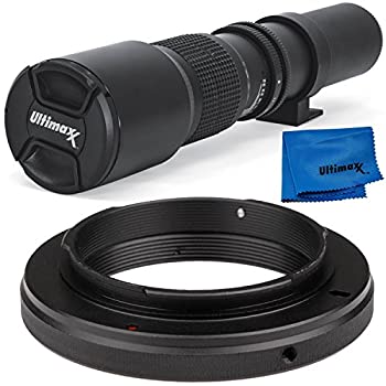 【中古】【輸入品・未使用】Ultimaxx 500mm f/8マルチコート望遠レンズキット Nikon D7200 D7100 D7000 D5500 D5300 D5200 D5100 D5000 D3300 D3200 D3100 D3000 D700用 D60｜スカイマーケットプラス