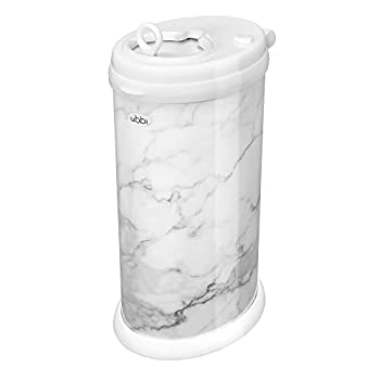 【中古】【インポート品・未当て嵌める】Ubbi Steel Odor Locking, No Special Bag Required Money Saving, Awards-Winning, Modern Design Registry Must-Have Diaper Pail, Marble