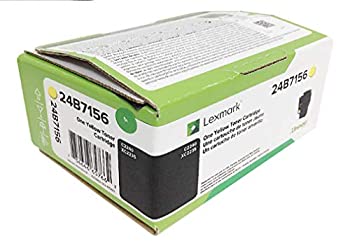 【中古】【インポート品・未当て嵌める】Lexmark 24B7156 C2240 XC2235 Toner Cartridge (Yellow) インチ Retail Packaging