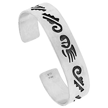 【中古】【輸入品・未使用】スターリングシルバーBear Claw CuffブレスレットSouthwesternホピデザインハンドメイド7.25インチ 42,426円