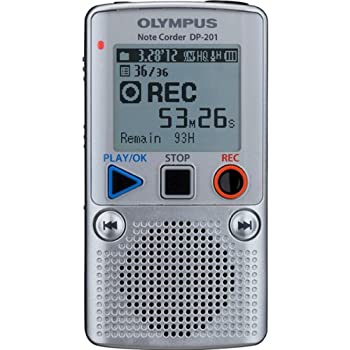 【中古】【インポート品・未当て嵌める】Olympus DP-201 - Voice recorder - 2 GB - silver
