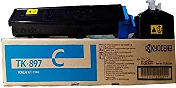 【中古】【輸入品・未使用】京セラ 1T02K0CUS0 モデル TK-897C シアン トナーカートリッジ FS-C8025MFP FS-C8520MFP FS-C8525MFP TASKalfa 205c 255 255c カラー多機能プリ