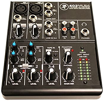 【中古】【輸入品・未使用】Mackie 402VLZ4, 4-channel Ultra Compact Mixer with High Quality Onyx Preamps|スカイマーケットプラス