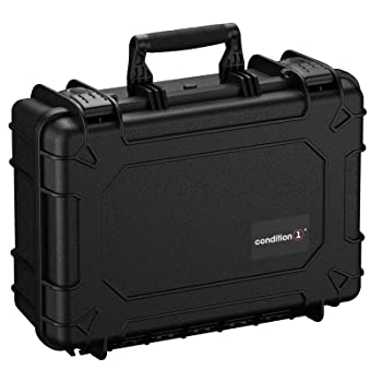 【中古】【輸入品・未使用】Condition１ 防塵防水耐衝撃ハードケース # 801 フォーム付ブラック