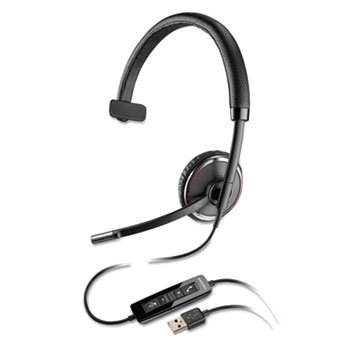 【中古】【輸入品・未使用】Plantronics Blackwire c510モノラルover-the-headコード付きヘッドセット｜スカイマーケットプラス