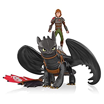 【中古】【インポート品・未当てはめる】Hiccup And Toothless - How To Train Your Dragon 2 - 2014 Hallmark 不死化品飾りもの