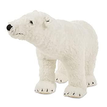 【中古】【インポート品・未当て嵌める】Melissa \u0026 Doug Giant Polar Bear???Lifelike Stuffed Animal (ほぼ3?Feet Long )
