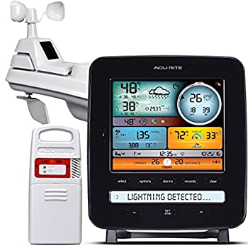 【中古】【輸入品・未使用】AcuRite 01022Mプロ天気ステーション、雷雨、風、気温、湿度、天気ティッカー｜スカイマーケットプラス