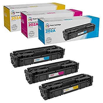 【中古】【輸入品・未使用】LD Products 互換トナーカートリッジ HP 202A (CF501A シアン CF503A マゼンタ CF502A イエロー 3個パック) Color Laserjet M254dw M281cdw M281 35,334円