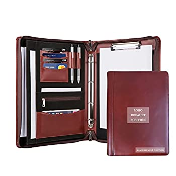 【中古】【インポート品・未当てはめる】御手手お手伝いさん 本革 3輪っか整理保存用具 折りかばん ドキュメントオーガナイザー ゼムクリップゲーム盤付き添い人 プロフェッショナルビジネスフォルダー