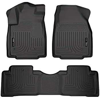【中古】【輸入品・未使用】ハスキーライナーフロント& 2?ndシート床ライナー(フットウェルcoverage ) Fits 09???15パイロット