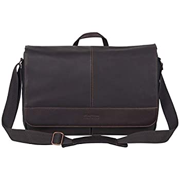 【中古】【輸入品・未使用】Kenneth Cole Reaction Come Bag Soon - Colombian Leather Laptop & iPad Messenger, Brown｜スカイマーケットプラス