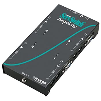 【中古】【インポート品・未当て嵌める】ブラックボックス4?- port KVM取り替えっこ事務机いの一番、VGA、なおなお書き / 2