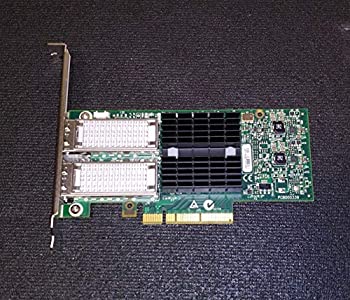 【中古】【インポート品・未当て嵌める】Mellanox MCX354A-FCBT CONNECTX-3 Vpi 40GBE PCIE3.0 X8 8GT/S 2界面 Qsfp FDR Ib 56GB/S CONNECT-3 Adp