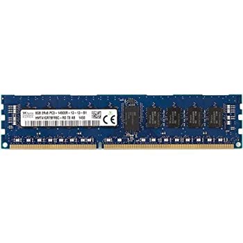 【中古】【輸入品・未使用】Hynix HMT41GR7BFR8C-RD 8GB DDR3 PC3-14900 1866MHz ECC Reg CL13 サーバーメモリ(HynixHMT41GR7BFR8C-RD )