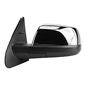 【中古】【輸入品・未使用】Fit System 運転席側ミラー トヨタ タンドラ ピックアップベース 限定 SR-5モデル テクスチャブラック クロームカバー付き 車線交換アシストなし