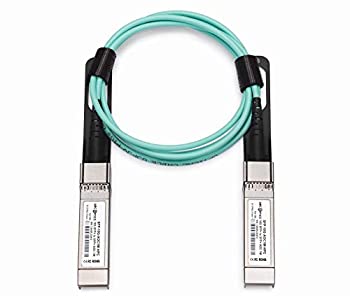 【中古】【インポート品・未当て嵌める】Juniper Compatible QFX-SFP-AOC10M 10G SFP+ to SFP+ 10m Active Optical Cable (AOC)