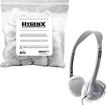 【中古】【輸入品・未使用】HamiltonBuhl X19HSPWHB HygenX 2.5インチ サニタリーイヤークッションカバー ホワイト オンイヤーヘッドホンとヘッドセット用 便利な再密閉可能