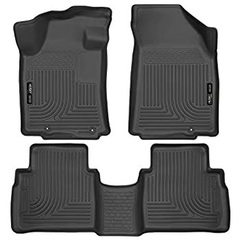 【中古】【輸入品・未使用】Husky Liners 99621 2016-20 日産マキシマ ウェザービーター フロント&セカンドシートフロアマット