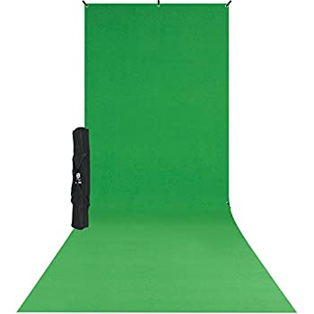 【中古】【インポート品・未当てはめる】Westcott X-Drop しわになりにくい 活動写真・録画媒体話し合い用周囲の状況幕一揃いの道具 クロマキー 緑であること映写幕 エンドラン(5フート×12フート) クイック