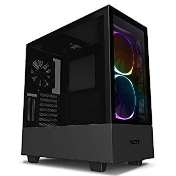 【中古】【インポート品・未当てはめる】NZXT (エヌズィーエックスティー) H510 Elite - CA-H510E-B1 - 割り増し金 ミッドタワー ATX容れもの マイコン力くらべ用容れもの - 強化因子硝子2層のパ